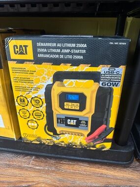 CAT 2500A Lithium Jump-Starter - Yellow/Black